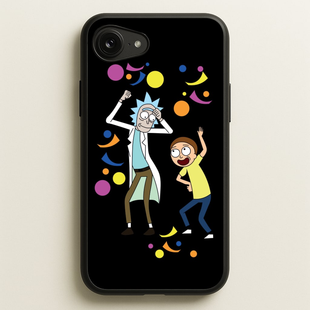 R&M Dancing - Rick And Morty Phone Case for iPhone 16e