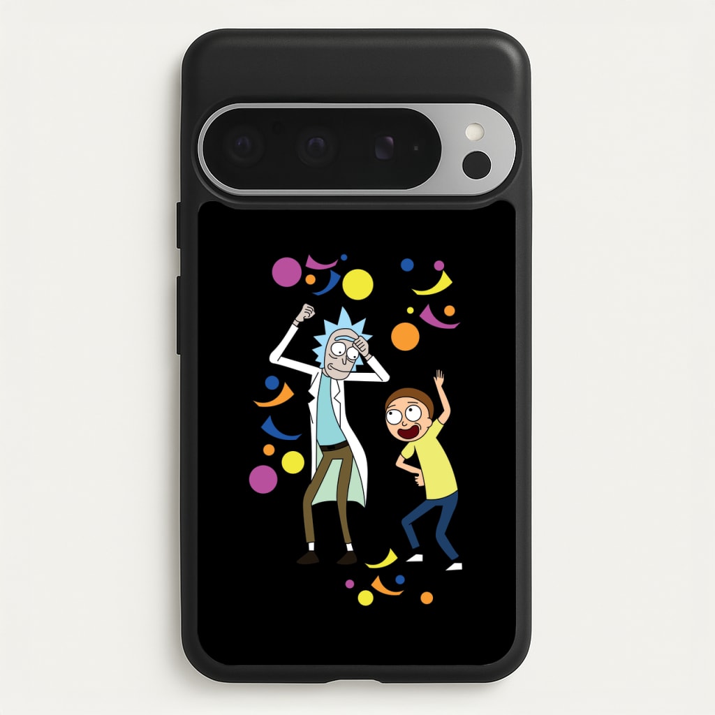 R&M Dancing - Rick And Morty Phone Case for Google Pixel 9 Pro XL