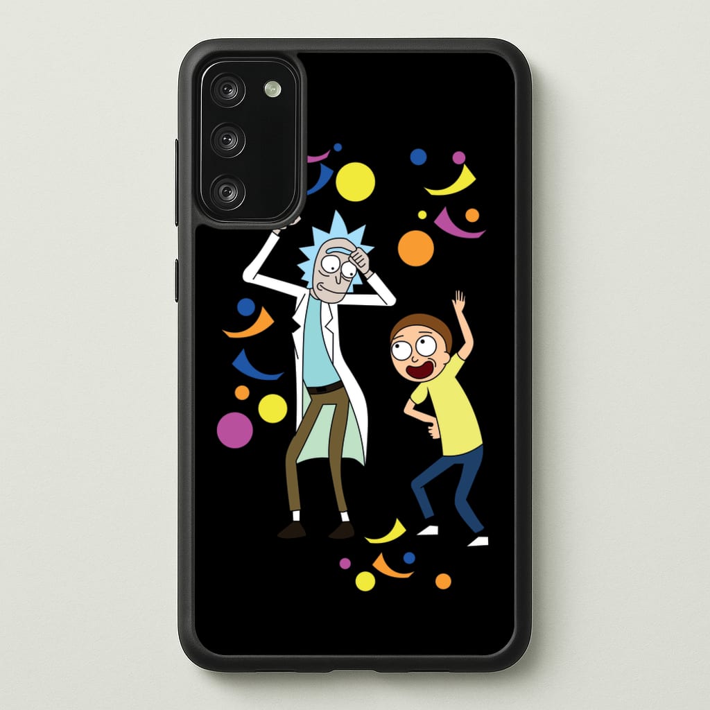 R&M Dancing - Rick And Morty Phone Case for Galaxy S20
