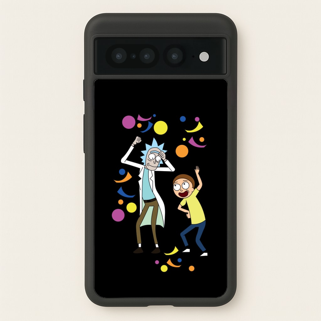 R&M Dancing - Rick And Morty Phone Case for Google Pixel 7 Pro