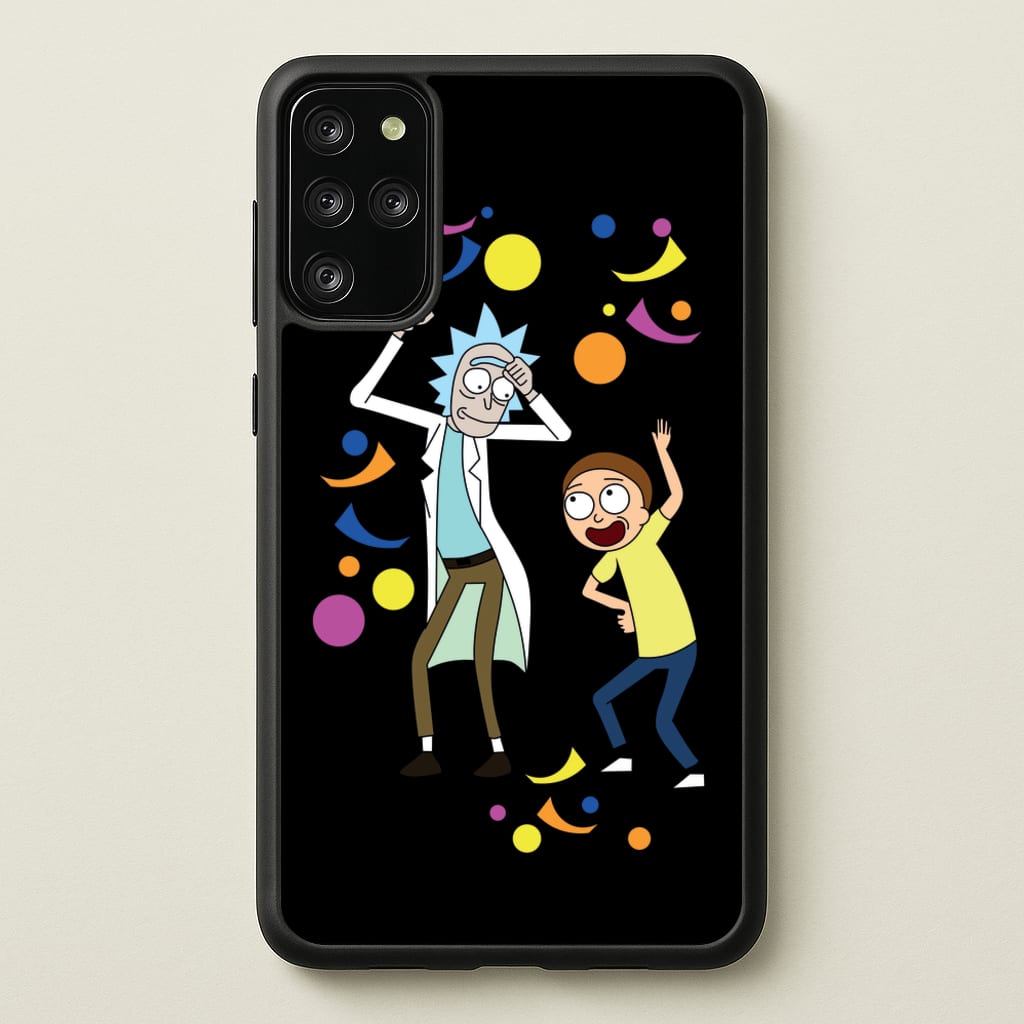 R&M Dancing - Rick And Morty Phone Case for Galaxy S20 Plus