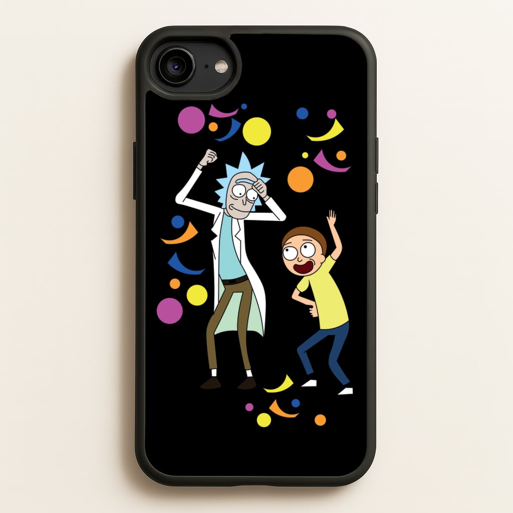 R&M Dancing - Rick And Morty Phone Case for iPhone 6 / 7 / 8 / SE