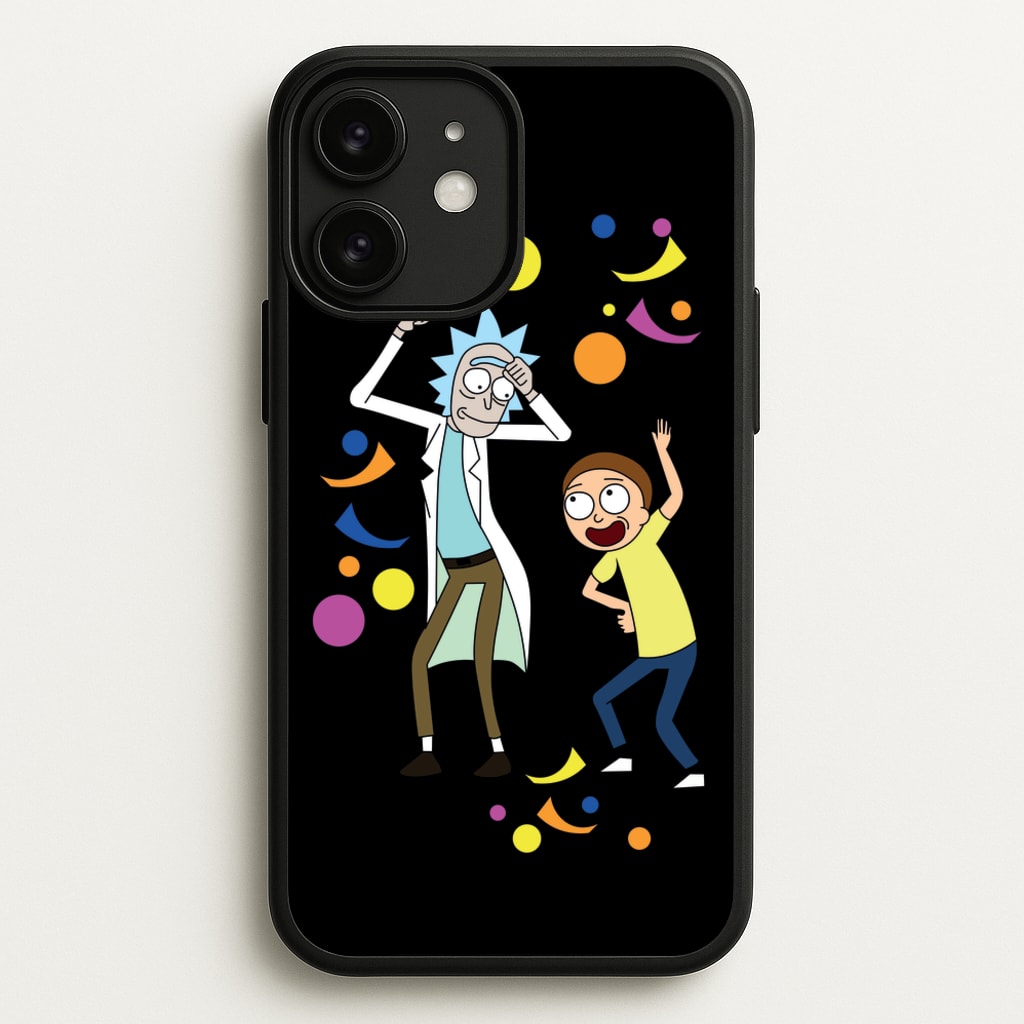 R&M Dancing - Rick And Morty Phone Case for iPhone 11
