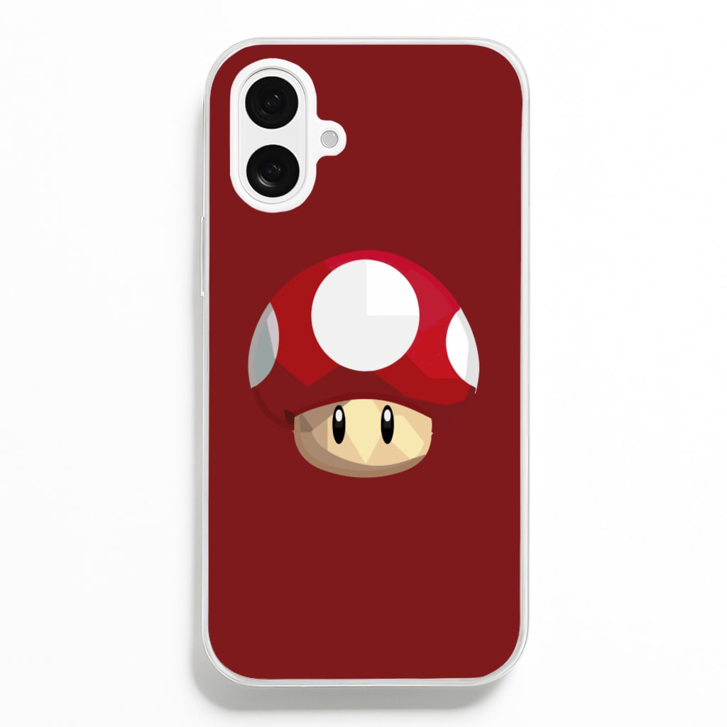 Toad - Mario - Mario Phone Case for iPhone 16 Plus
