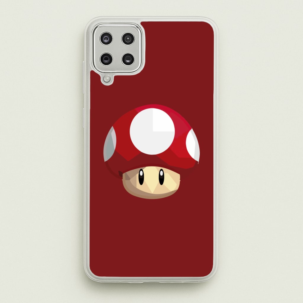 Toad - Mario - Mario Phone Case for Galaxy A12