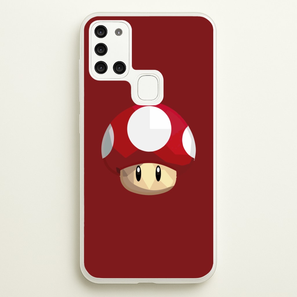 Toad - Mario - Mario Phone Case for Galaxy A21s