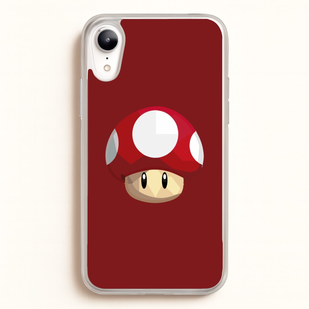 Toad - Mario - Mario Phone Case for iPhone XR