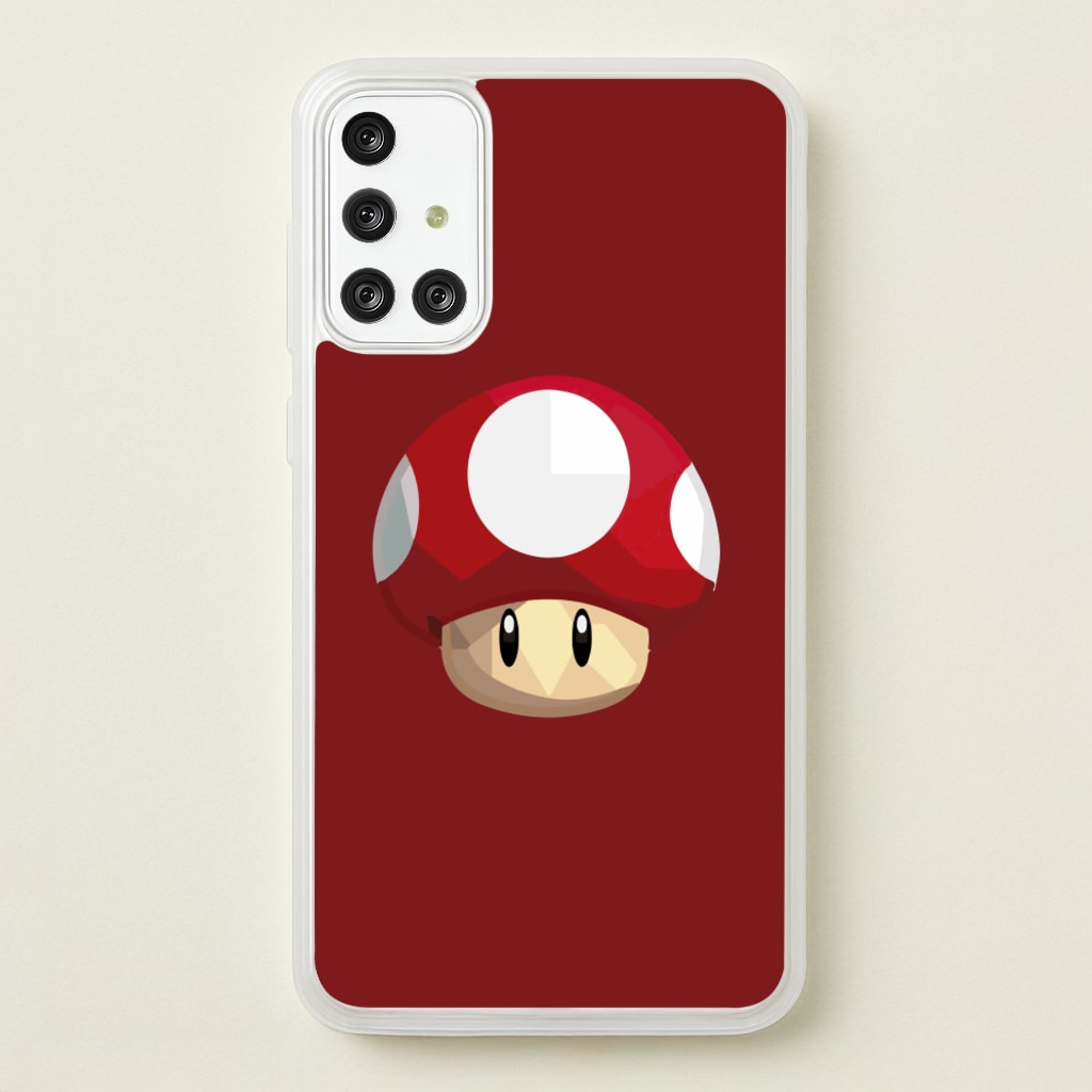 Toad - Mario - Mario Phone Case for Galaxy A71