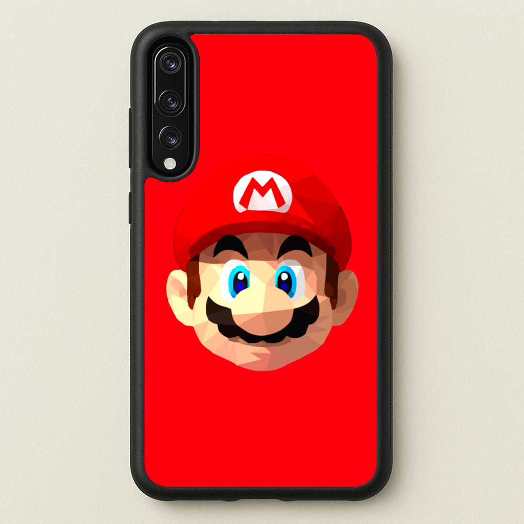 Mario Face - Mario - Mario Phone Case for Huawei P20 Pro