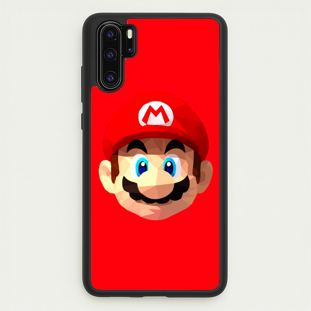 Mario Face - Mario - Mario Phone Case for Huawei P30 Pro
