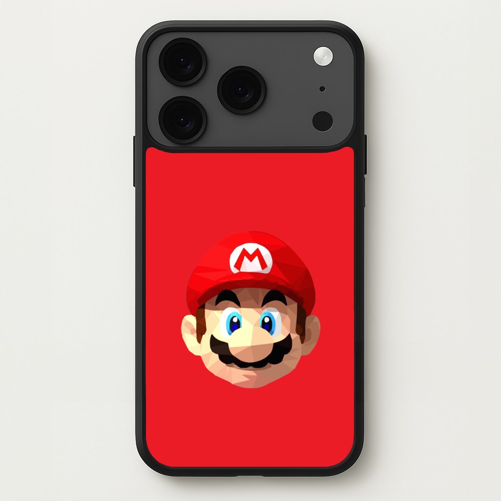Mario Face - Mario Phone Case for iPhone 17 Pro Max