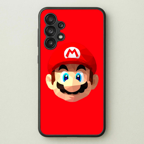 Mario Face - Mario - Mario Phone Case for Galaxy A13