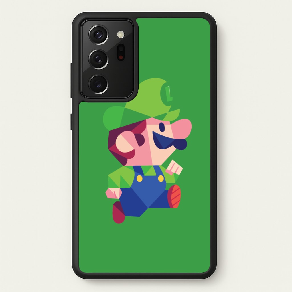 Running Luigi - Mario - Mario Phone Case for Galaxy Note 20 Ultra