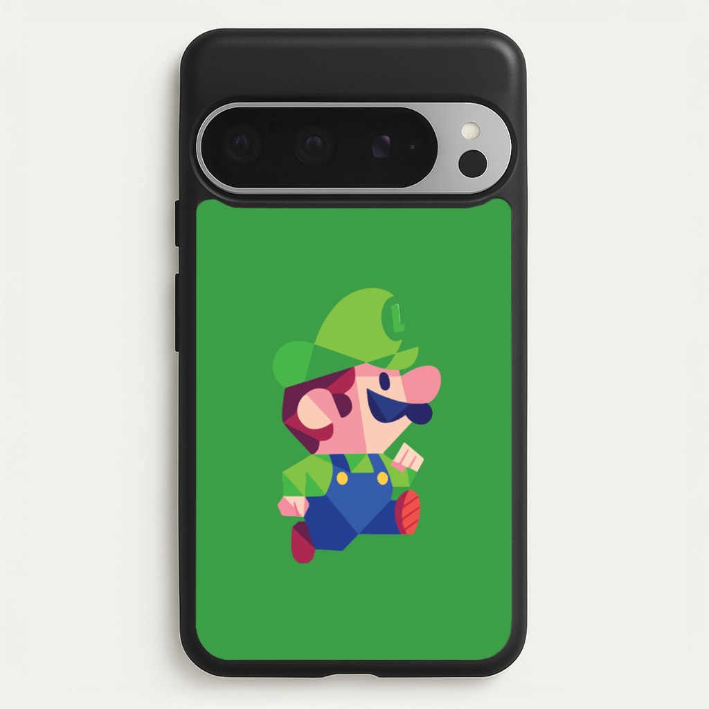 Running Luigi - Mario - Mario Phone Case for Google Pixel 9 Pro XL