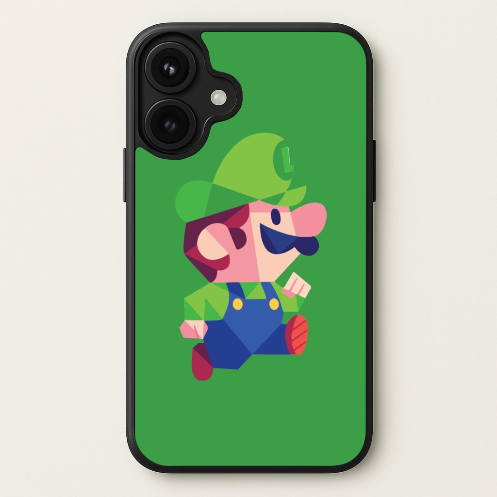Running Luigi - Mario Phone Case for iPhone 17