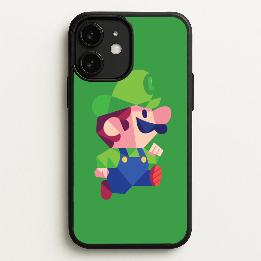 Running Luigi - Mario - Mario Phone Case for iPhone 11