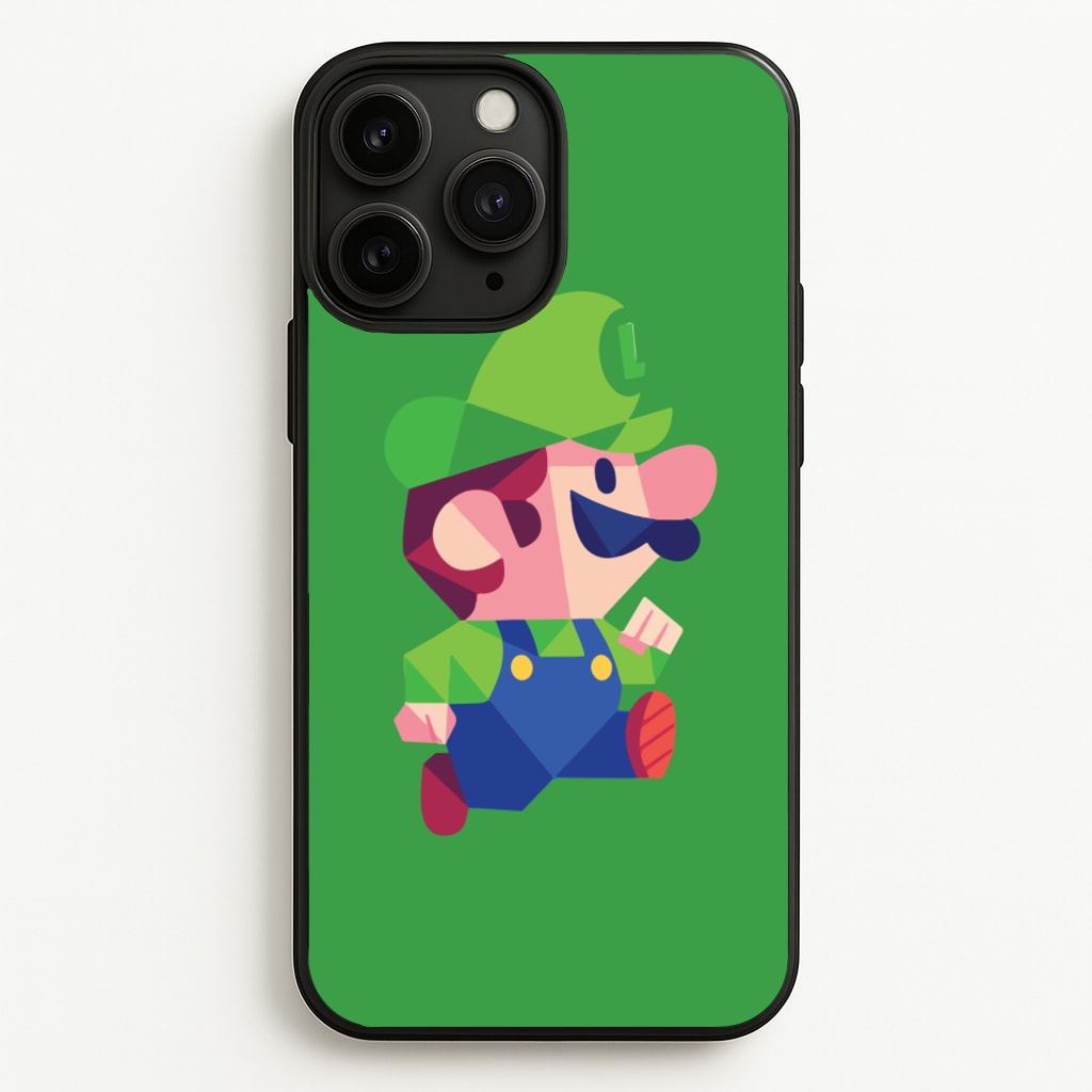 Running Luigi - Mario - Mario Phone Case for iPhone 11 Pro
