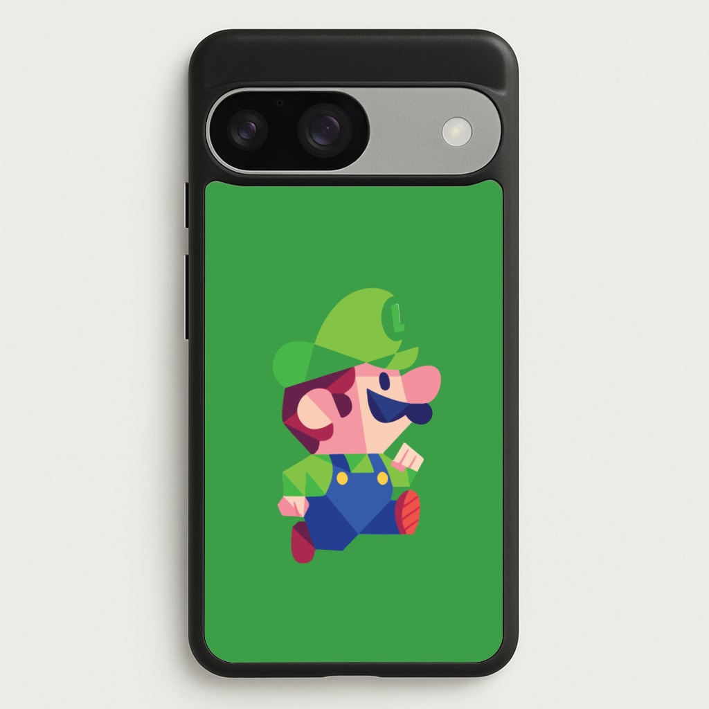Running Luigi - Mario - Mario Phone Case for Google Pixel 9 / 9 Pro