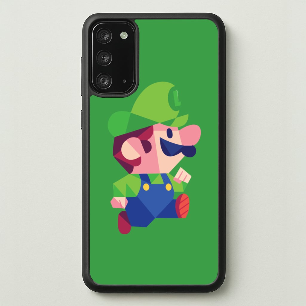 Running Luigi - Mario - Mario Phone Case for Galaxy Note 20