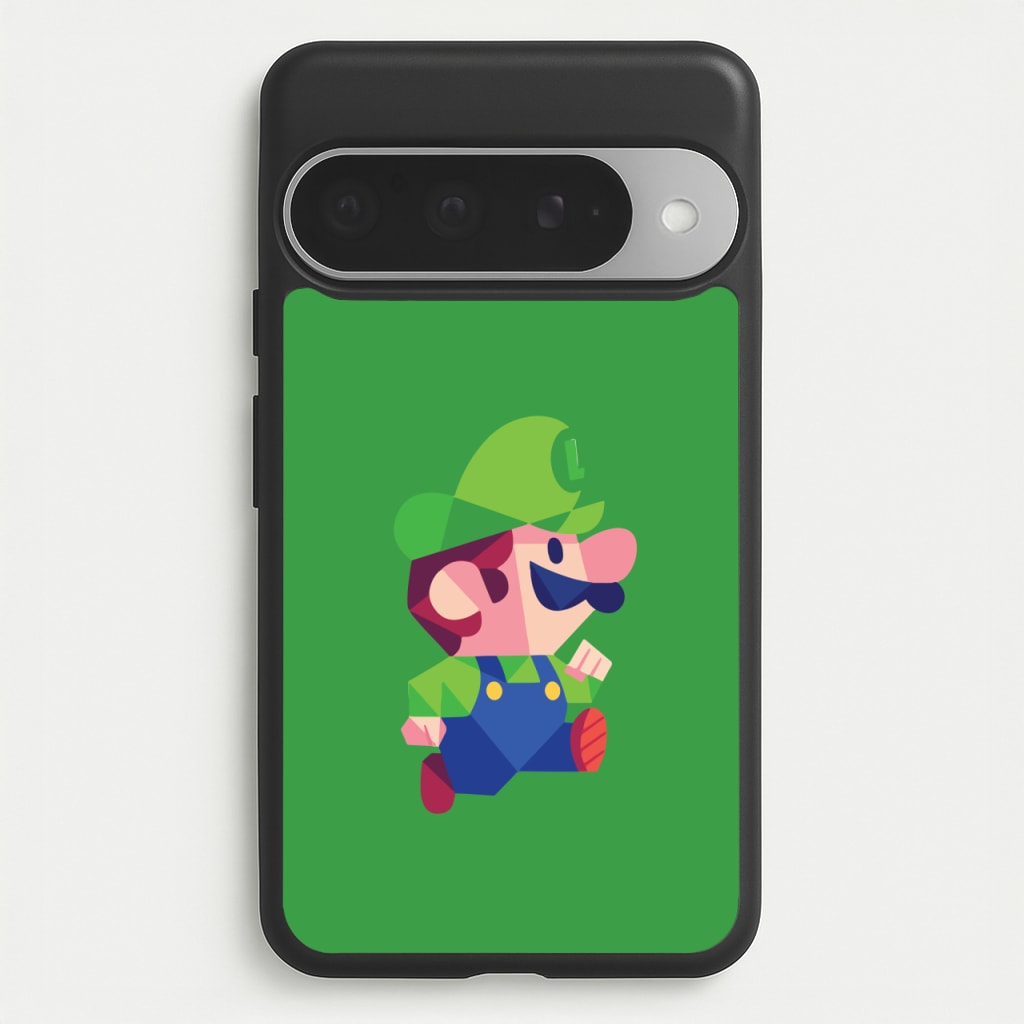 Running Luigi - Mario Phone Case for Google Pixel 10 Pro XL