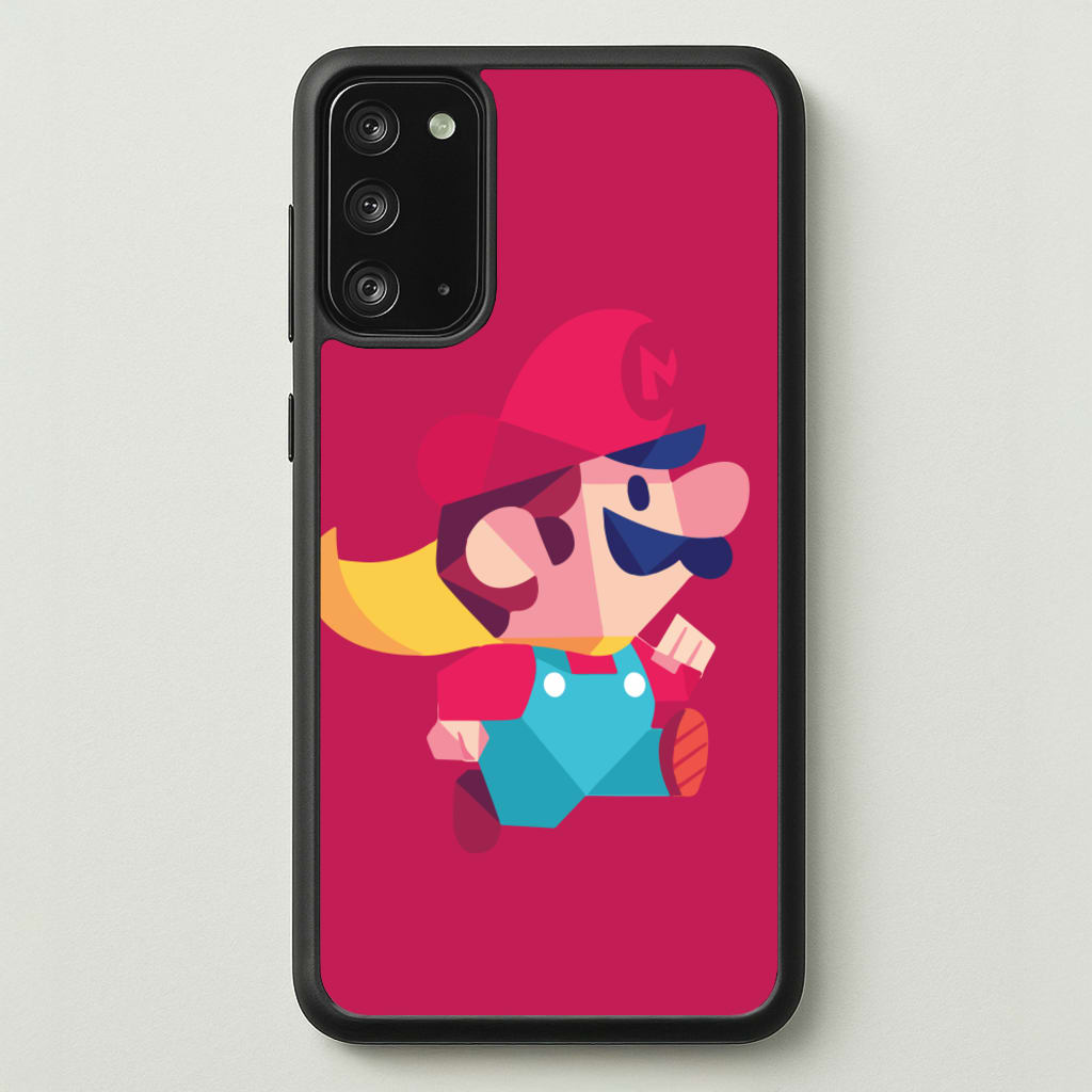 Running Mario - Mario - Mario Phone Case for Galaxy Note 20