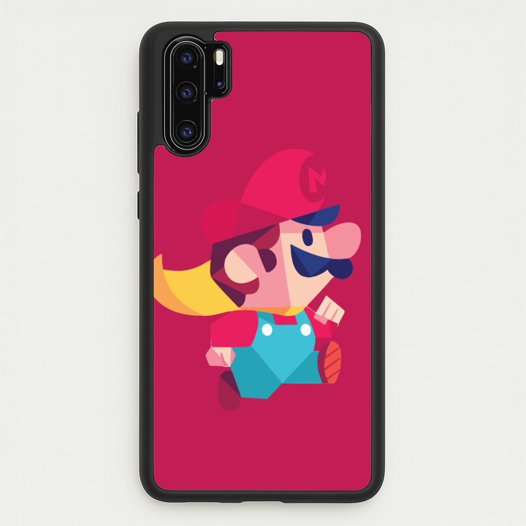 Running Mario - Mario - Mario Phone Case for Huawei P30 Pro