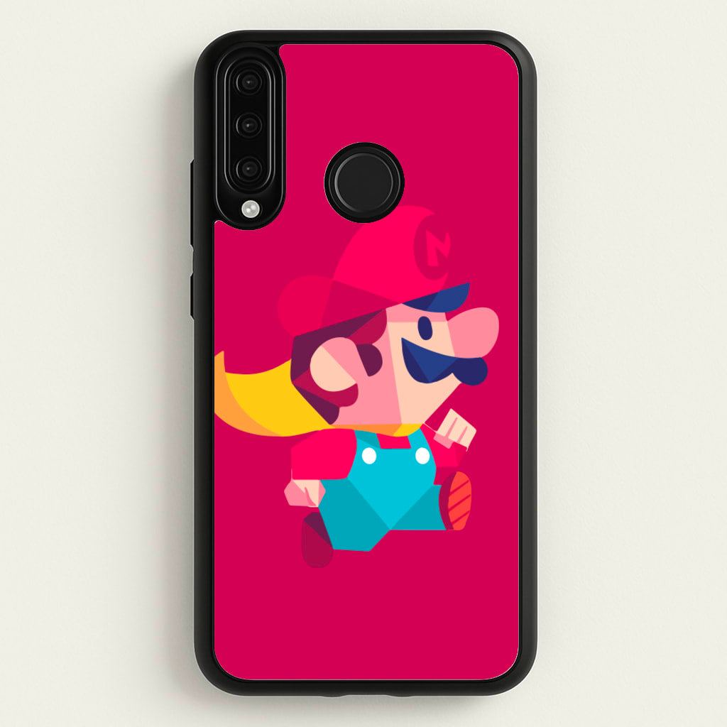 Running Mario - Mario - Mario Phone Case for Huawei P30 Lite