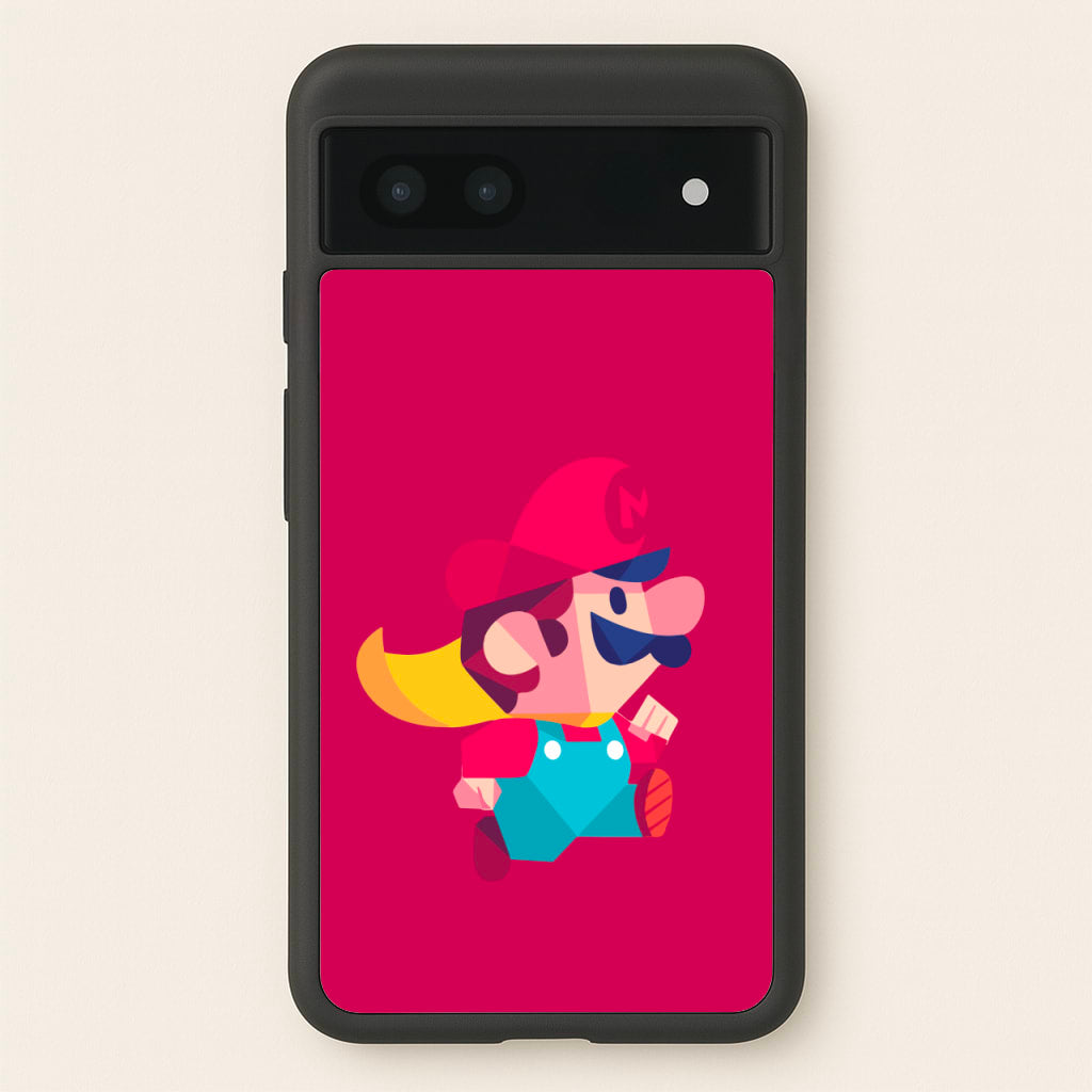 Running Mario - Mario - Mario Phone Case for Google Pixel 7a