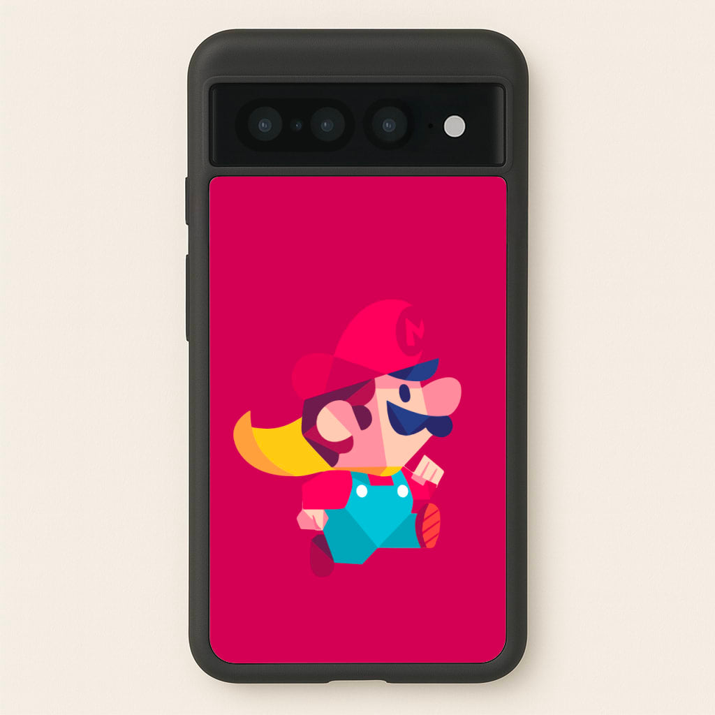 Running Mario - Mario - Mario Phone Case for Google Pixel 7 Pro