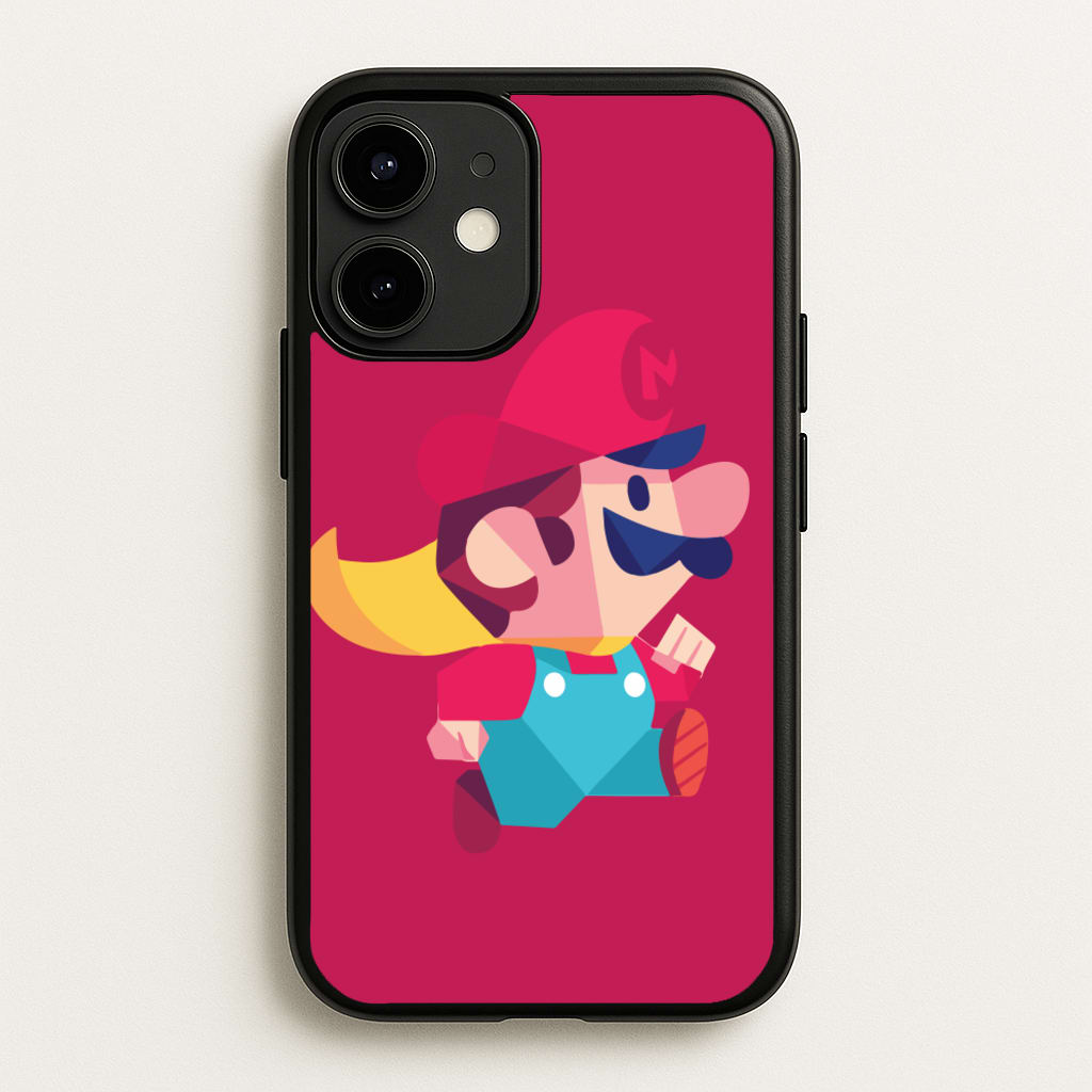 Running Mario - Mario - Mario Phone Case for iPhone 12 Mini