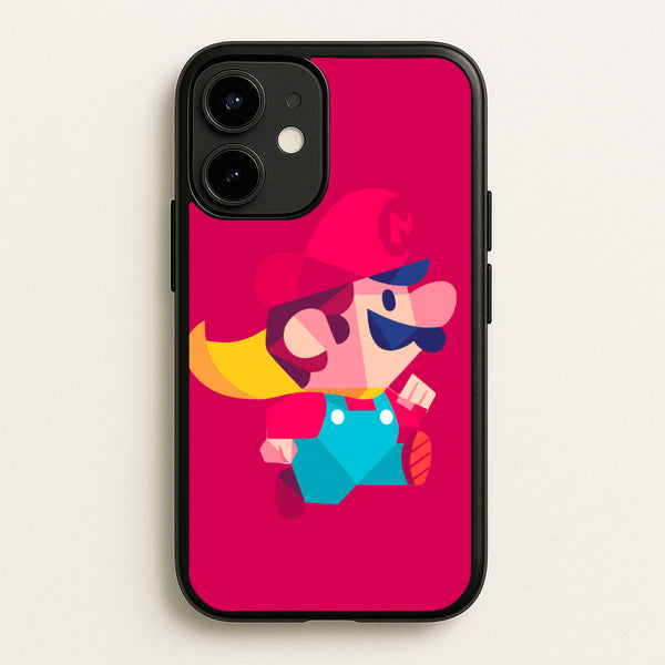 Running Mario - Mario - Mario Phone Case for iPhone 12 Mini