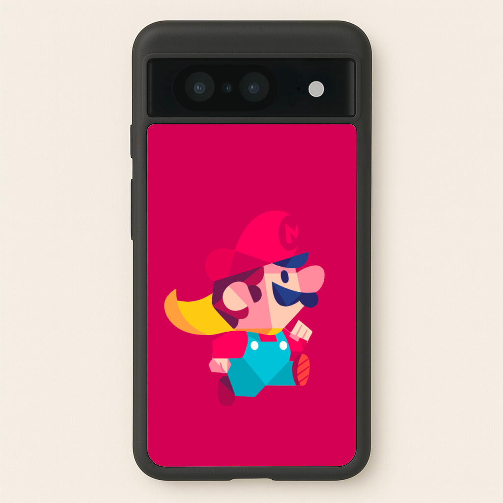 Running Mario - Mario - Mario Phone Case for Google Pixel 8