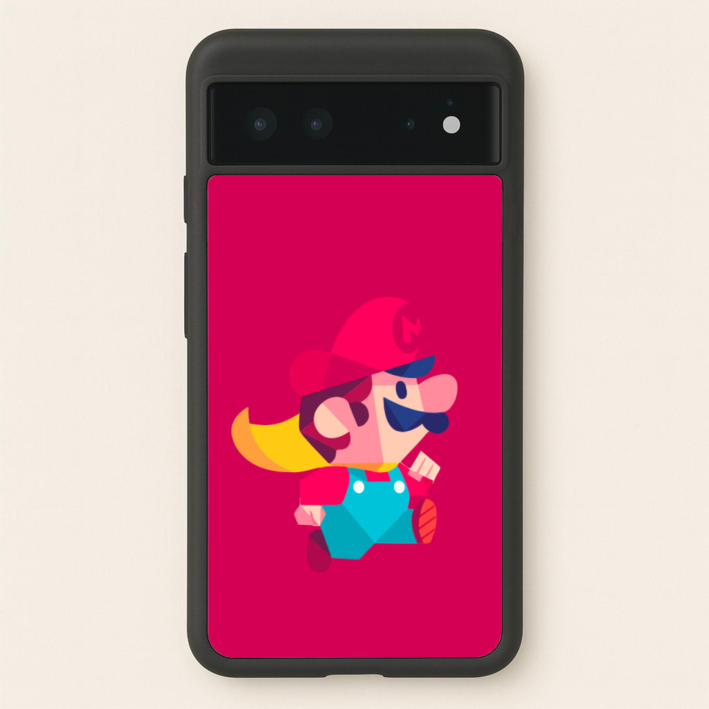 Running Mario - Mario - Mario Phone Case for Google Pixel 6