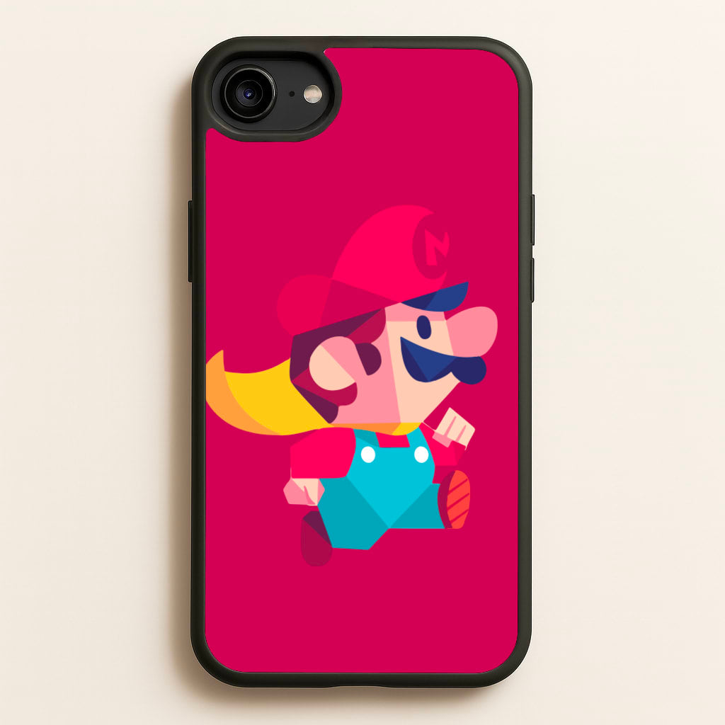 Running Mario - Mario - Mario Phone Case for iPhone 6 / 7 / 8 / SE