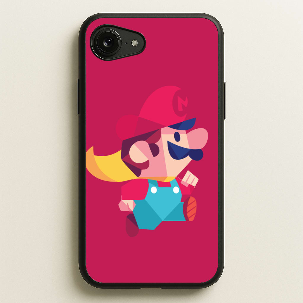 Running Mario - Mario - Mario Phone Case for iPhone 16e