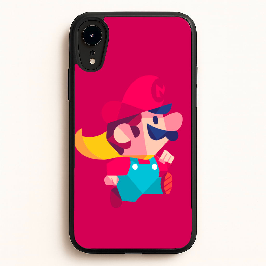 Running Mario - Mario - Mario Phone Case for iPhone XR