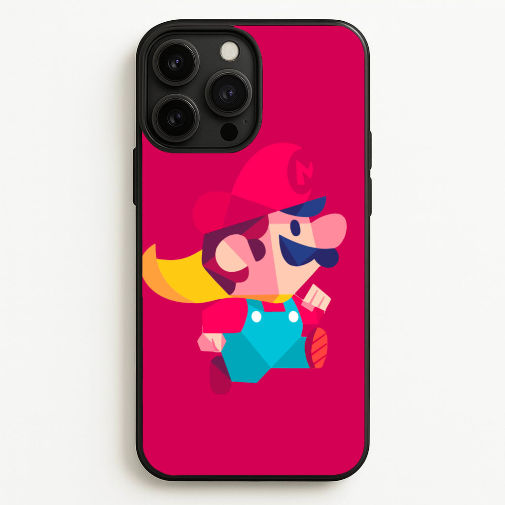 Running Mario - Mario - Mario Phone Case for iPhone 13 Pro Max
