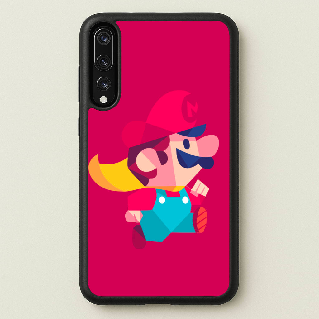 Running Mario - Mario - Mario Phone Case for Huawei P20 Pro