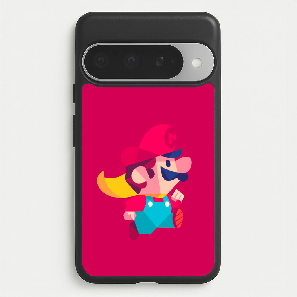 Running Mario - Mario Phone Case for Google Pixel 10 Pro XL