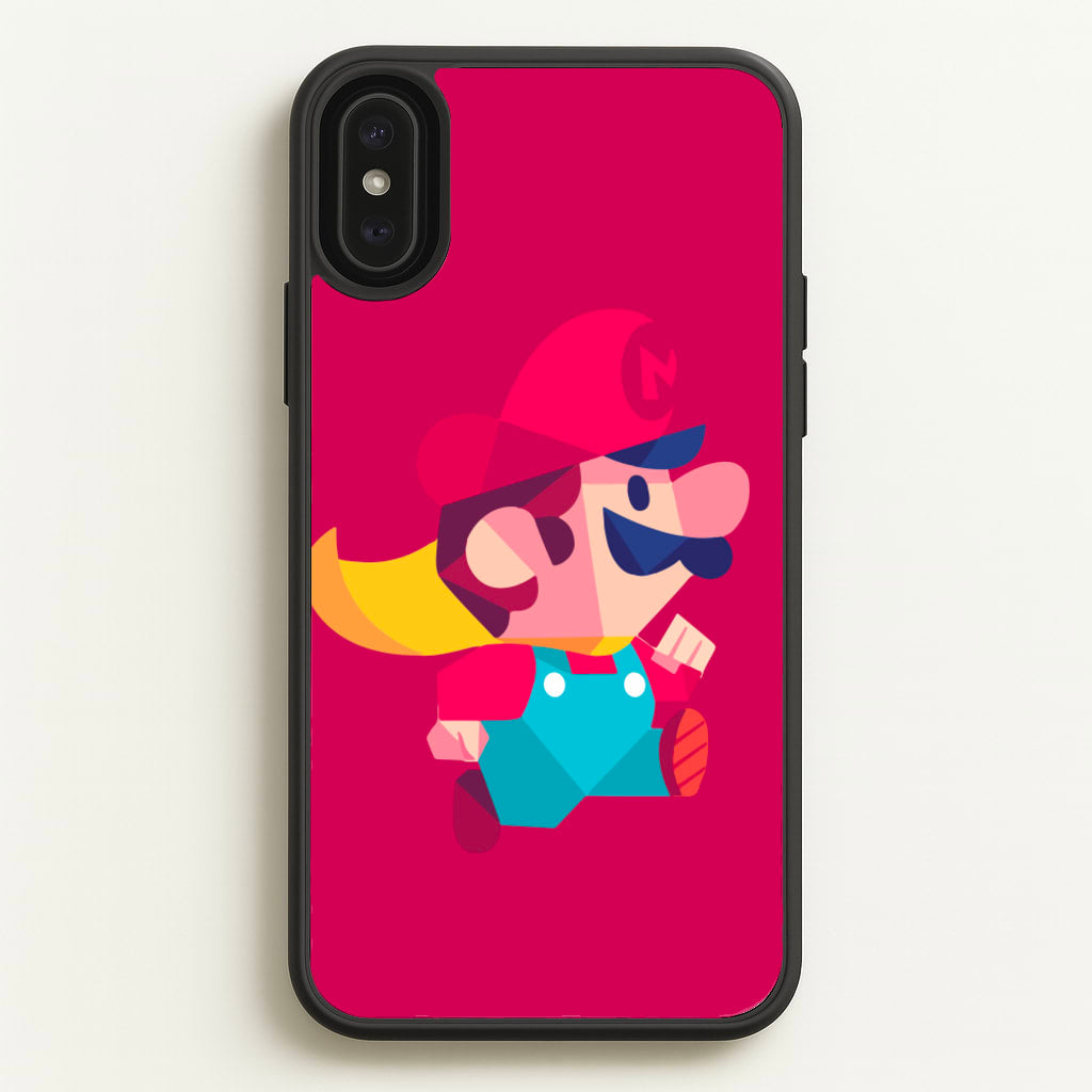 Running Mario - Mario - Mario Phone Case for iPhone XS Max