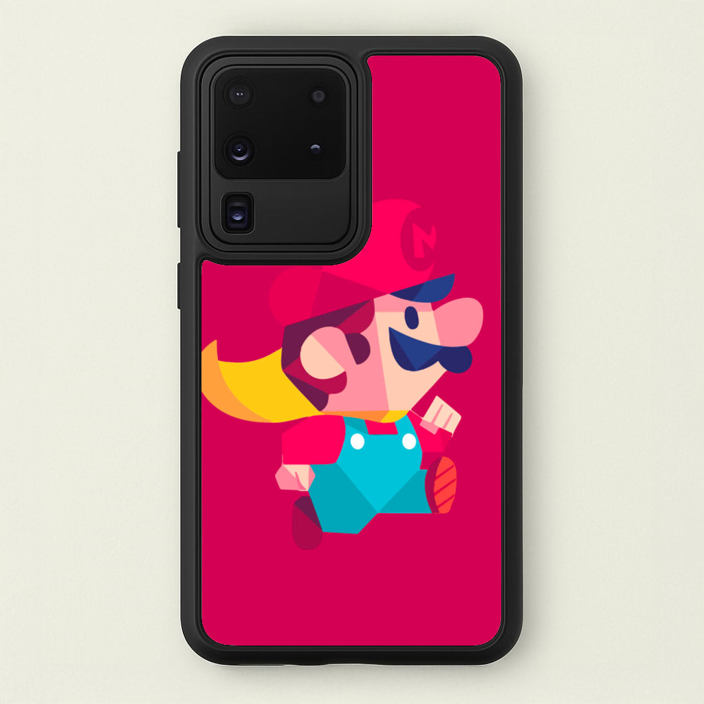 Running Mario - Mario - Mario Phone Case for Galaxy S20 Ultra