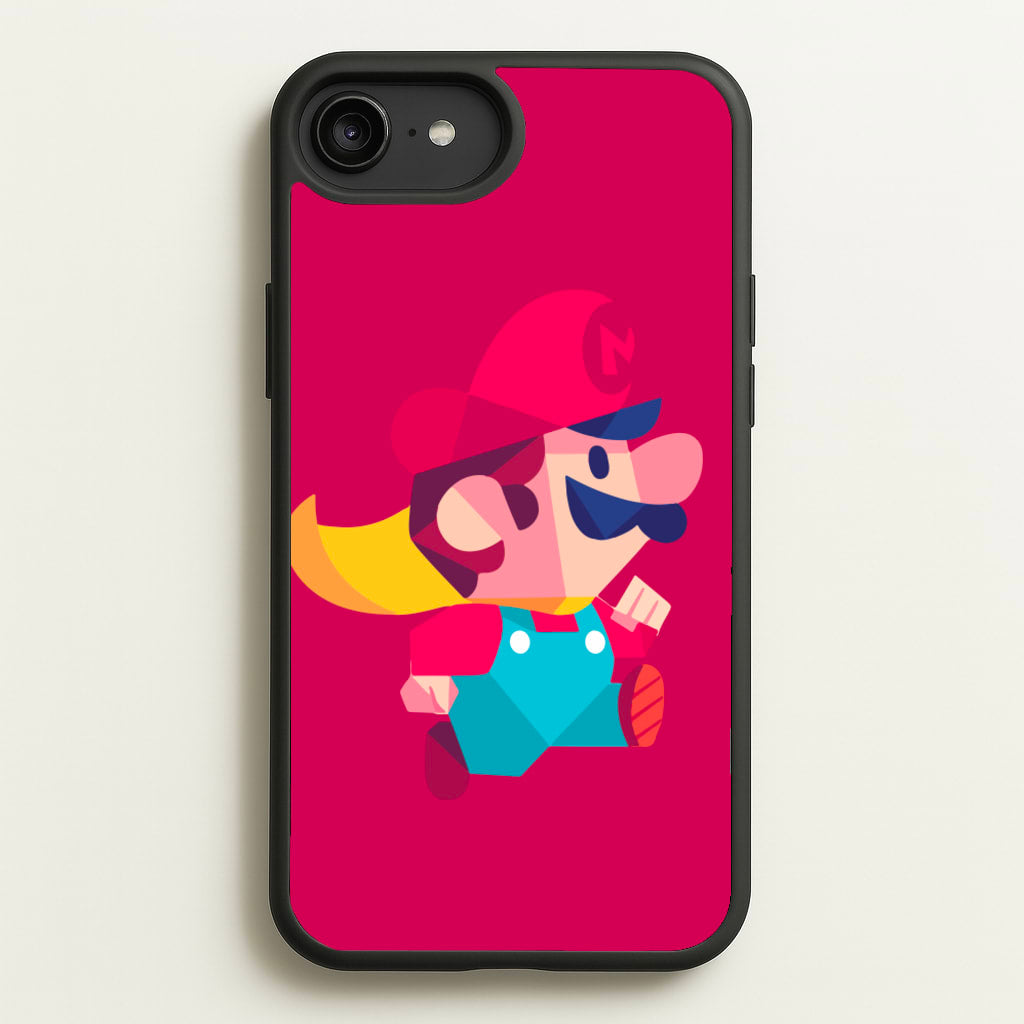 Running Mario - Mario - Mario Phone Case for iPhone 6 Plus / 7 Plus / 8 Plus