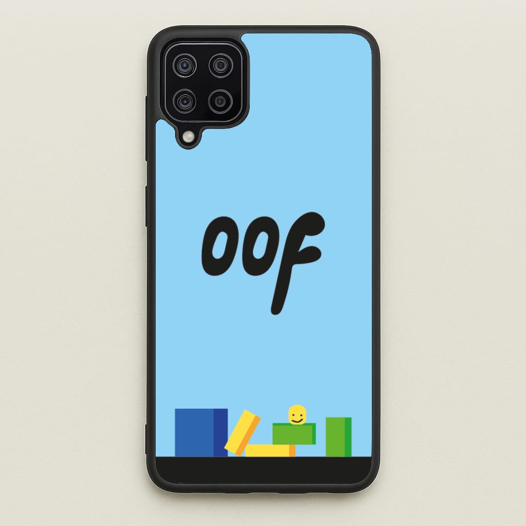 Oof - Roblox Phone Case for Galaxy A12