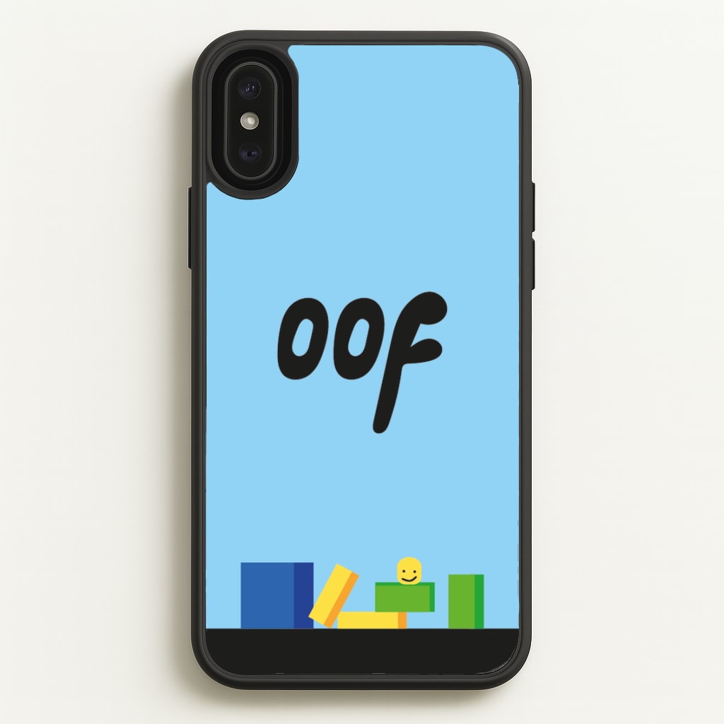 Oof - Roblox Phone Case for iPhone XS Max