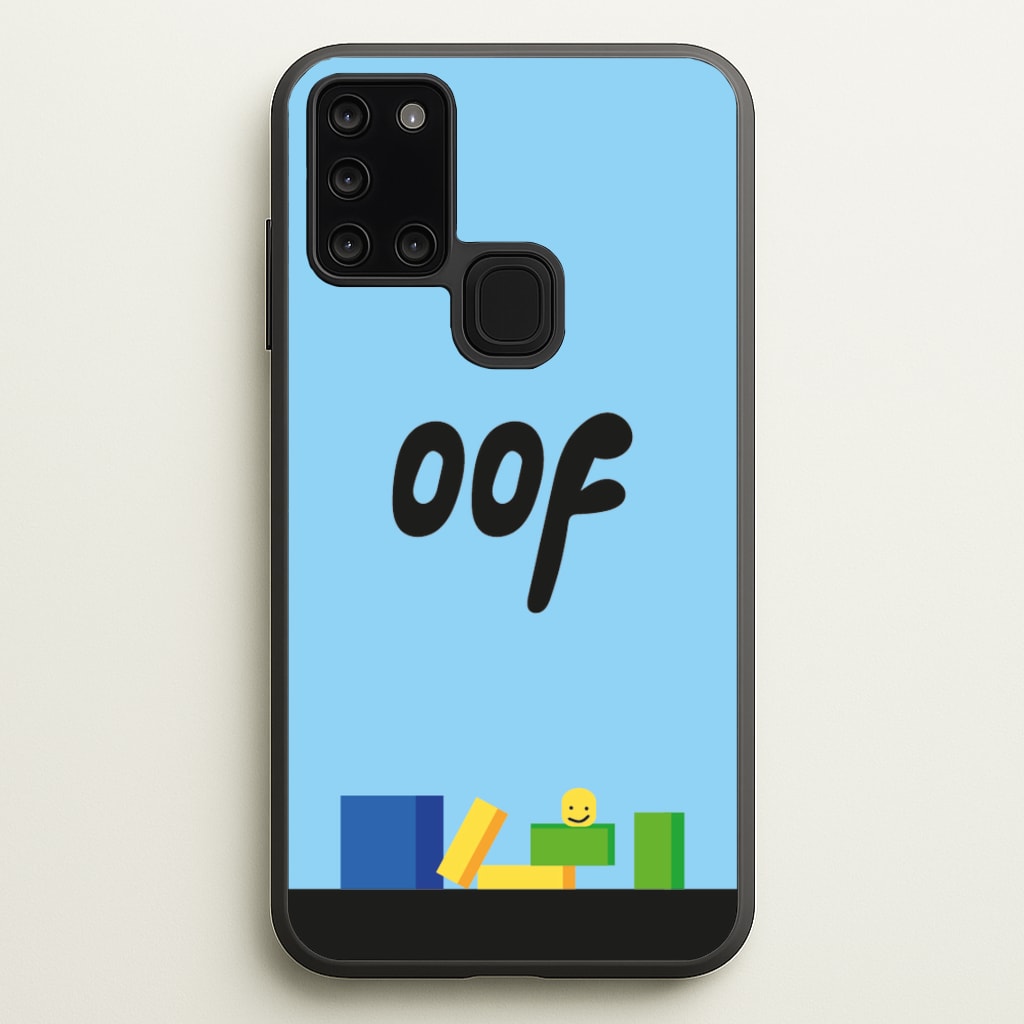 Oof - Roblox Phone Case for Galaxy A21s