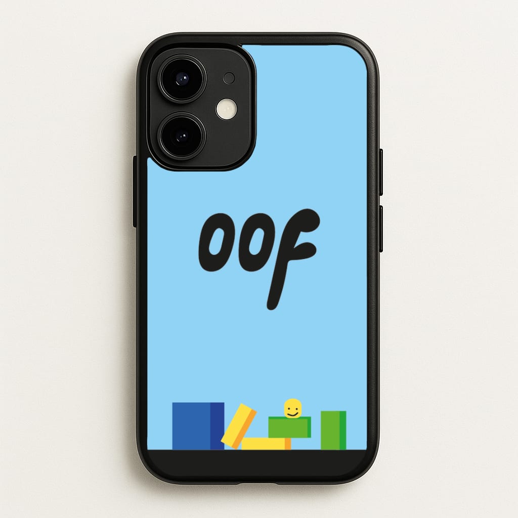 Oof - Roblox Phone Case for iPhone 12 Mini