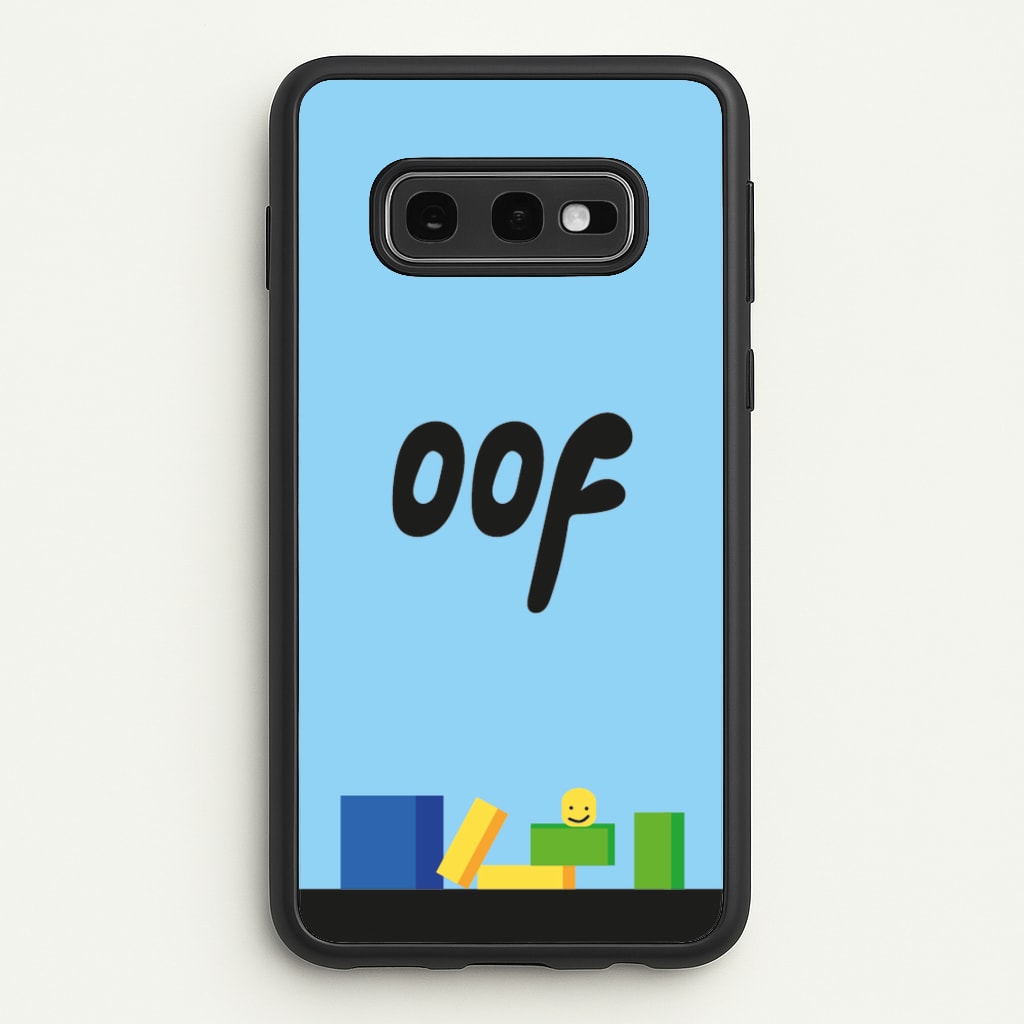 Oof - Roblox Phone Case for Galaxy S10e