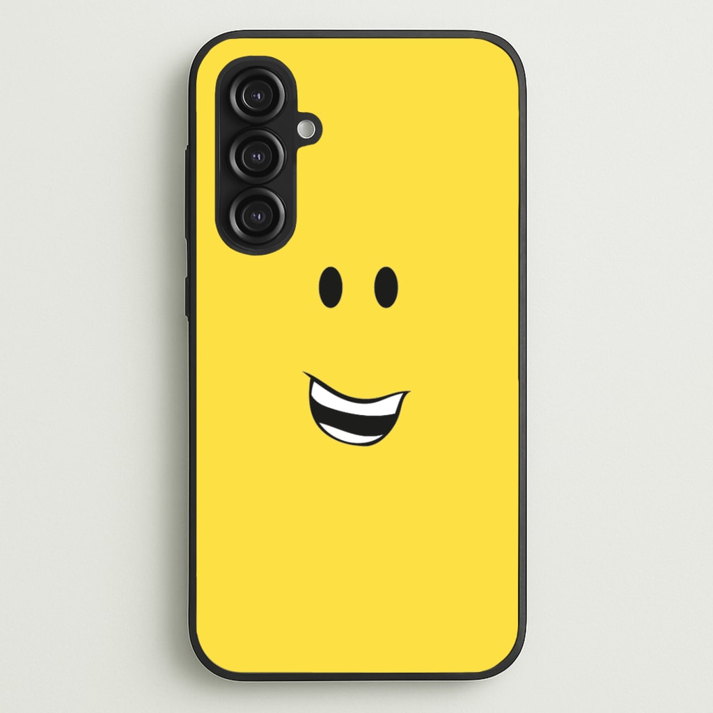 Yellow Face - Roblox Phone Case for Galaxy S23FE