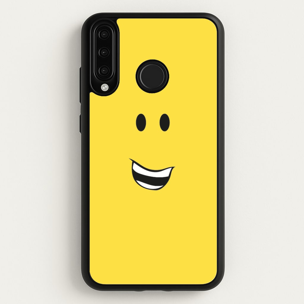 Yellow Face - Roblox Phone Case for Huawei P30 Lite