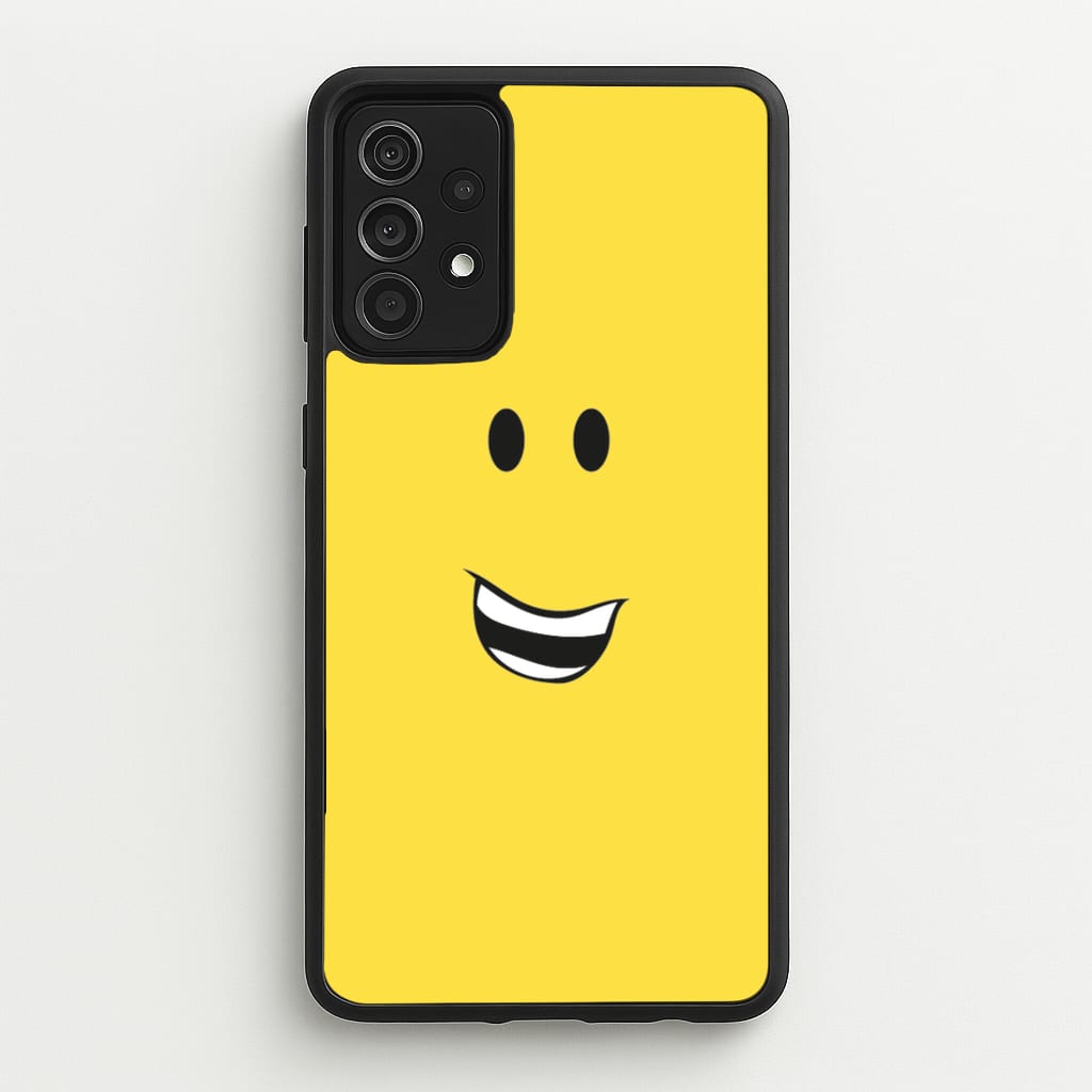 Yellow Face - Roblox Phone Case for Galaxy A52 / A52s